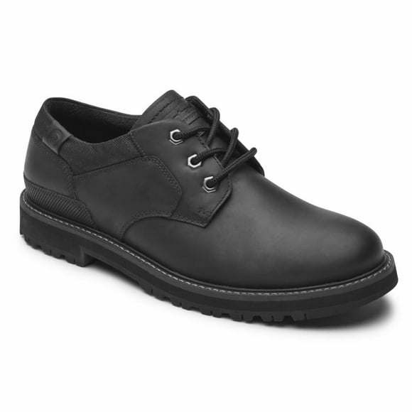 Dunham BYRNE PLAIN TOE OX PLAIN TOE BLACK CH LEA SHOE