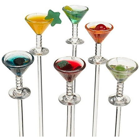 

Prodyne Colorful Martini Picks Plastic Multicolored (Set of 6)