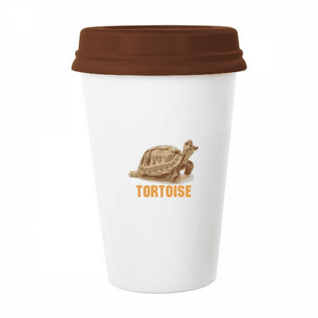 

Cuckold Hard Land Tortoise Mug Coffee Drinking Glass Pottery Cerac Cup Lid