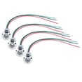 thumbnail image 3 of Round Indicator LED 4 Set Common Anode Indicator LED Light 12mm Indicator Light  Bulbs Industrial Control Automotive Exterior Lights, 3 of 8