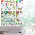 thumbnail image 2 of Easter Glass Sticker Decal Set 9pcs Spring Holiday Decorations Room Home Kitchen Decor Removable Window Wall Door Decorations For Easter Decor Party Supplies, 2 of 5