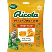 Ricola Honey Herb Soothing Cough Drops, Throat Relief & Cough Suppressant - 45 Ct