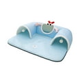 thumbnail image 4 of Cama de túnel de gato de mascota Interactiva con la pelota de pelota de gatito Túnel Túnel Tube Centro de juego para conejos de conejo Gatito Divida SG, 4 of 8