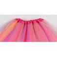 thumbnail image 2 of Godom Toddler Girls Rainbow Tutu Skirt 2T-8T Multicolor Tulle Princess Ballet Dress Birthday Costume,Hot Pink, 2 of 4