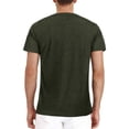 thumbnail image 4 of Men'S Henley Shirts Casual Short Sleeve Button Cotton Tee Fashion Classic Tee T-Shirt With Pocket Mens Casual Short Sleeve Henley Shirts aqua S, 4 of 8