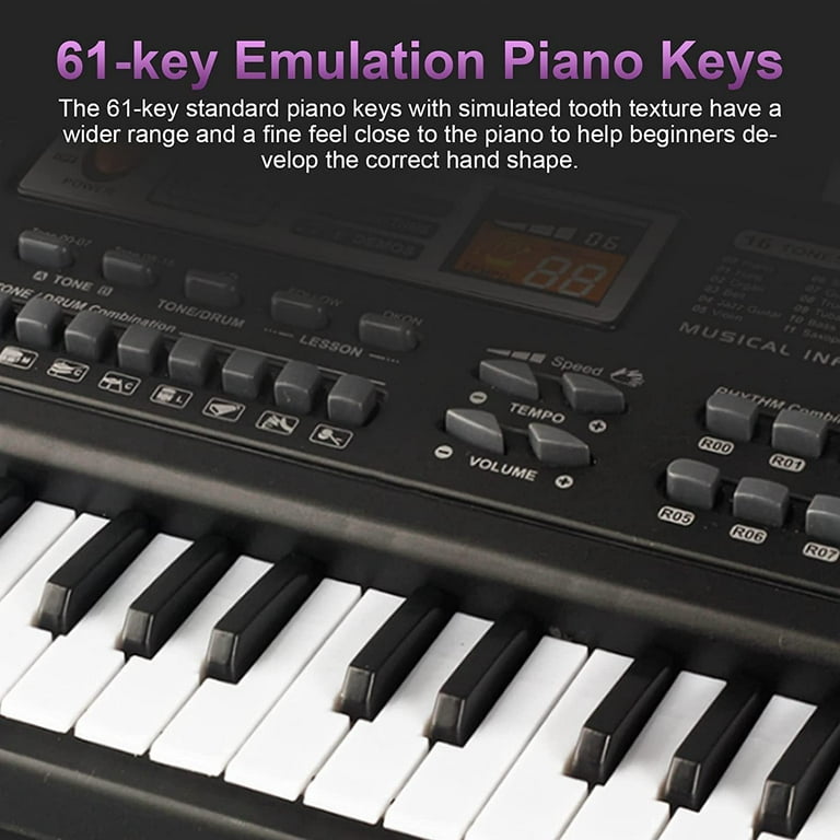 musical instruments piano 61 key hand