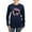 Navy, variant on CafePress - Giant Schnauzer Patriot Women's Long Sleeve Dark T - Women's Long Sleeve Graphic Tee Casual Fit