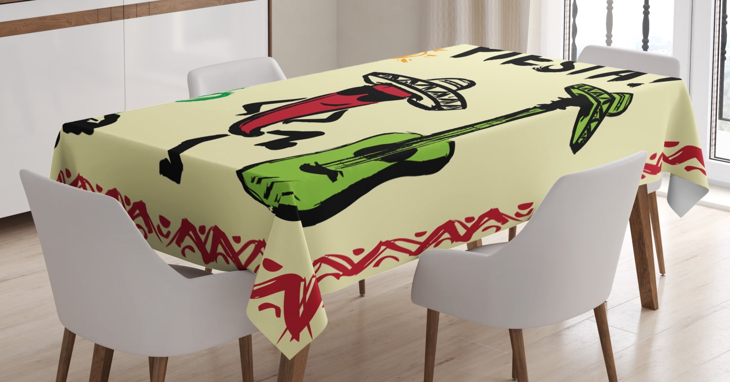 Vegetables Sweet Pepper Seamless Pattern Table Cloth Indoor Outdoor Decorative Tablecloths 60 X 90 Inch Washable Polyester Fabric Table Cover 