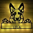 thumbnail image 3 of Handmadetneonsign Shepherd Dog Metal Wall Art Light, Pet Dog Animal Metal Sign Wall Decor, Home Metal Decor, 3 of 5