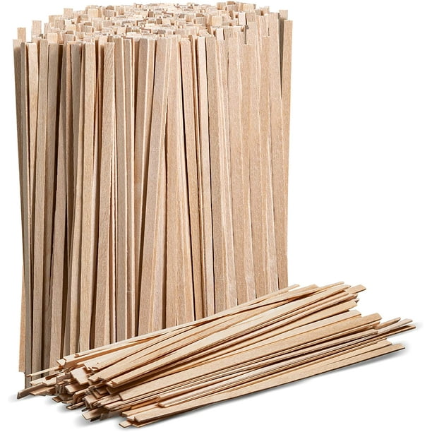 Prestee 1000 Pack Wooden Coffee Stirrers 5.5 Inch Coffee Stir Sticks