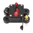 thumbnail image 3 of Unique Bargains Manual Reset Waterproof Inline Fuse Holders Inverter Circuit Breaker 300A for Car Audio, 3 of 6