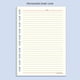 thumbnail image 4 of Horizontal line Cuaderno en espiral, cuaderno con anillo de goma suave B5 de 260 x 180 mm, diarios de 120 páginas para estudio y notas, 4 of 5