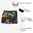 thumbnail image 4 of Fotbe Hip-Hop Duck Men’s Total Support Pouch Boxer Briefs, X-Temp Cooling, Moisture-Wicking Underwear, Regular, Long-leg and Trunk-Large, 4 of 6