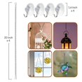 thumbnail image 2 of Stained Glass Window Hanging Chain with Suction Cup Hooks, 2 of 5