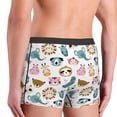 thumbnail image 3 of Uemuo Cartoon Animals Pattern Men's Boxer Briefs,Trunk Anti-Chafing,Comfortable, Durable, and Stylish Underwear-Small, 3 of 9