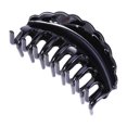 thumbnail image 1 of 1pc Hair Claw Wingless Clip Simple Large Hair Claw Clamp for Women Girls (Black), 1 of 3