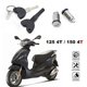 thumbnail image 5 of Juego de cilindro de cerradura de encendido para motocicleta con 2 llaves 573512 para accesorios de motocicleta Fly 125 150 4T, 5 of 5