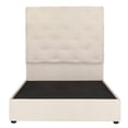 thumbnail image 2 of Box Base Cama Matrimonial + Cabecera Ikki Dicasa Crema, 2 of 8