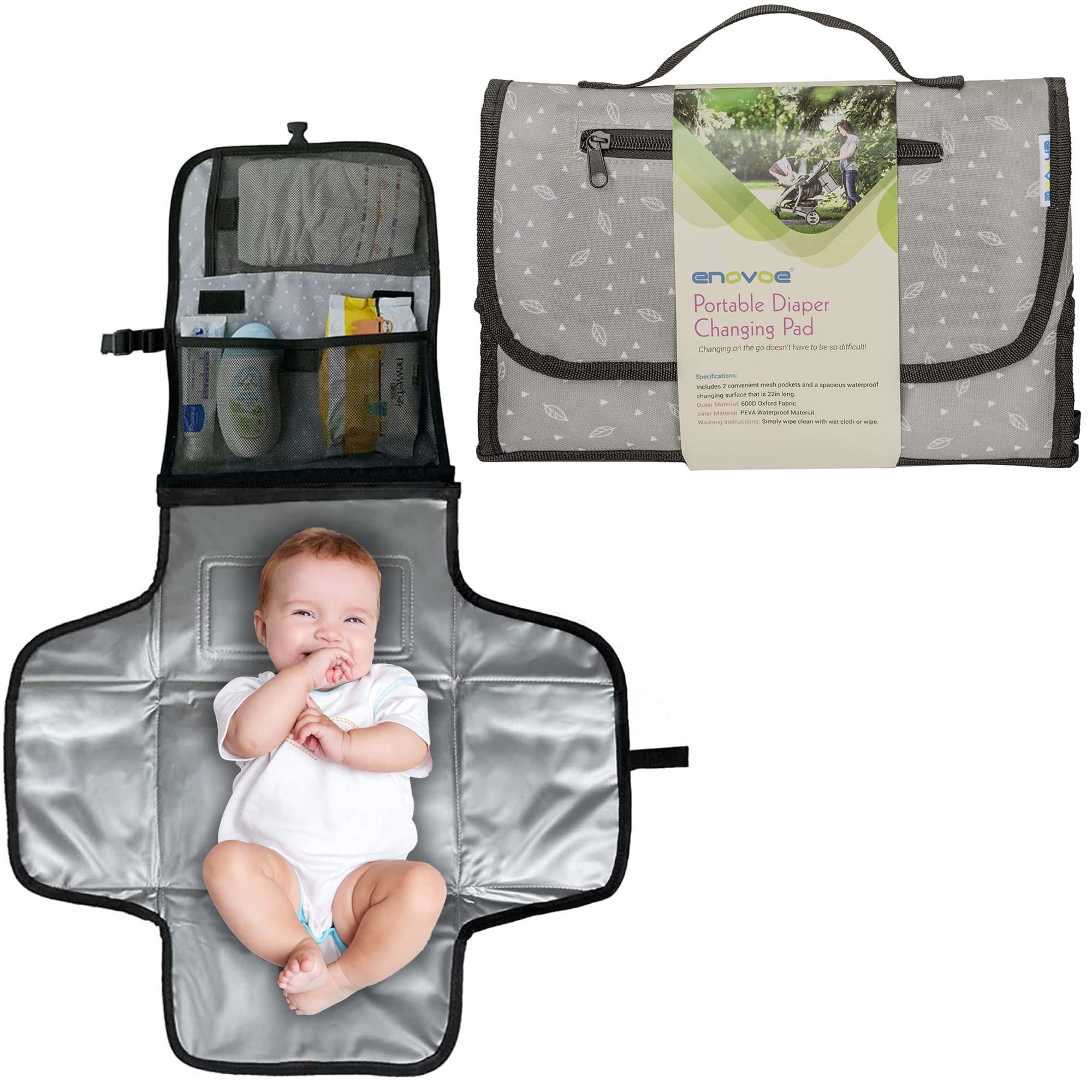 Portable Diaper Changing Pad For Baby Convenient, Durable, Waterproof