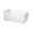 🍒 White_New#6181, variant on Plastic Stackable Storage Basket with Handles, Ventilated Rectangular Bin for Closet, Pantry, Kitchen and Bathroom Organization