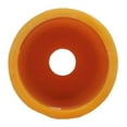 thumbnail image 4 of Meyda Lighting 3.5"W X 6"H Poly Resin Honey Amber Flat Top Candle Cover, 4 of 4