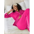 thumbnail image 3 of Avidlove Women's Pajama Sets Button Down Two Piece PJ Sets for Ladies Long Sleeve Sleepwear Nightwear Soft lounge sets S-XXL, 3 of 7
