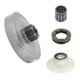 thumbnail image 2 of 4 Piezas Embrague Tambores Piñón Kit Accesorio de Acero Endurecido Incluye Rodillo Cojinete Engranaje Gusano Adecuado para Reemplazo de Partes y Reparación de Motosierra, 2 of 8