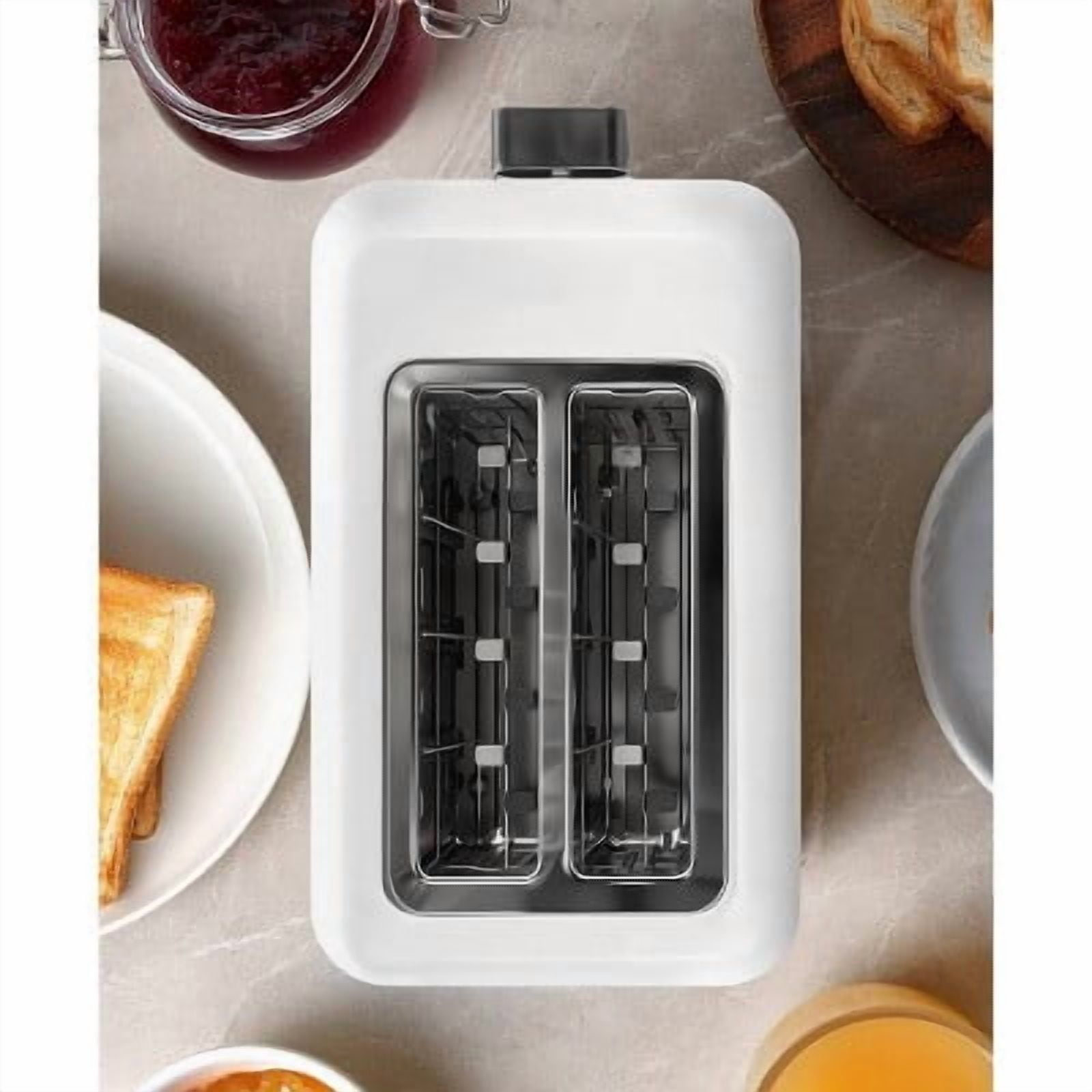 2 Slice Cool Touch Toaster with 7 Toast Settings