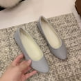 thumbnail image 4 of Viluyesy Womens Ballet Flats, Shallow Comfortable Slip-On Casual Dressy Work Office Shoes Gray US9, 4 of 7