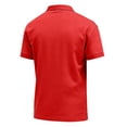 thumbnail image 4 of Evdexr Mens Independence Day Polo Shirts 1776 2026 Button Down Shirts 4th Of July Short Sleeve Stars and Stripes Tops Patriotic Loose Fit Golf T Shirts Red 3XL, 4 of 4