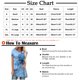 thumbnail image 3 of ICHUANYI Clearance Women's Fashion Printed T-shirt Short Sleeves Blouse Round Neck Casual Tops(Light Blue, XL) ICHUANYI WER2023081112229, 3 of 5