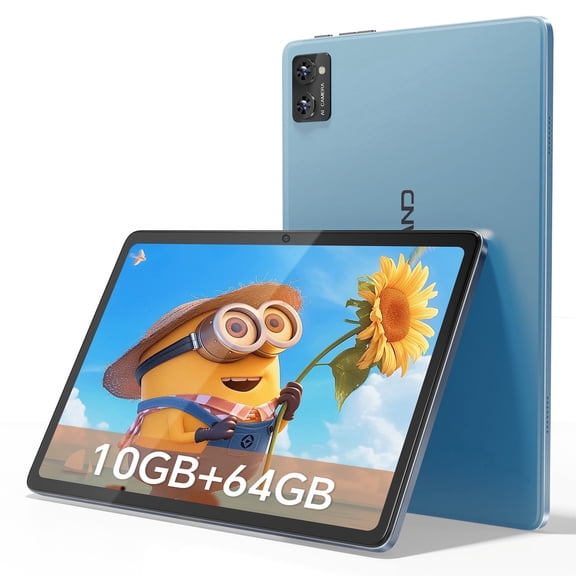Digiland Tablet,10.1 inch 2026 Android Tablets,10GB Ram 64GB Rom 256GB Expand,Octa-Core Processor with WiFi 5,6000mAh Battery,GMS,Dual Camera,Widevine L1，Student Tablet Computer