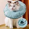 thumbnail image 5 of Cat Recovery Cone - Friendly to Skin, Non-Irritating, Ultra-Light, Wear Resistant, Super Soft, Anti-licking, Adjustable, Pet Surgery Wound Healing Comfy Protection Collar, Pet Supplies, 5 of 8