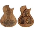 thumbnail image 4 of Ctnporpo Bnineteenteam Guitar Picks Case Plectrum Box with 3 Pcs Guitar Pick Wood Guitar Pick Box for Guitar Picks Storage Over The Sink Dish Rack Green, 4 of 8