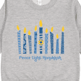 thumbnail image 3 of Inktastic Peace Light Hanukkah Toddler Sweatshirt, 3 of 4
