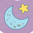 thumbnail image 4 of Inktastic Moon and Star Boys or Girls Baby Bib, 4 of 4