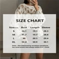 thumbnail image 4 of MORTTIC Women's Elegant Crochet Knit Sweater, Crew Neck Long Sleeve Hollow Out Loose Pullover Top White，M, 4 of 10