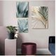 thumbnail image 3 of Pintura en lienzo de Arte de plantas de hojas de palma, Aloe botánico s e impresiones, imágenes de pared modulares para sala de estar, decoración del hogar, 3 of 4