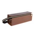 thumbnail image 1 of Bolsa de cosméticos de viaje portátil, estuche de maquillaje, dor impermeable para artículos de tocador café Colcomx Estuche de viaje para artículos de tocador, 1 of 8