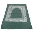 thumbnail image 4 of Muslim Prayer Rug 4 Stabilization Iron Corners Blanket with Compass for Traveling OutdoorBlackish Green, 4 of 14