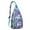 Greenish-blue-10, variant on Waterproof Hiking Backpack Sling Bag for Women – Lightweight Crossbody Bag with Adjustable Strap, Multipurpose Chest Bag for Travel & Outdoor Adventures – Cute Unicorn & Rainbow Print