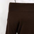 thumbnail image 4 of Gibobby Suéter para mujer, Suéter Ligero de Cuello Redondo Suéter para Mujer, para otoño e invierno(Caqui,CH), 4 of 5