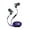 Purple, variant on Super High Clarity 3.5mm Stereo Earbuds/ Headphone for OPPO R17 Pro, Realme 2, R17, F9, F9 Pro (Red) - w/ Mic & Volume Control