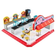 ZURU Plastic Kids 5 Surprise Foodie Series 2 Mini Food Court, Multicolor (34 Pieces)