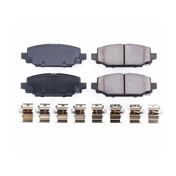 Rear Brake Pad Set - Compatible with 2018 - 2022 Jeep Wrangler JL 2019 2020 2021