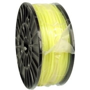 Shaxon 3D PLA Filament 1.75mm 1kg Reel, Fluorescent Yellow