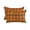 Orange, Green, Amber, variant on Orange Checked Throw Pillow 18x18 Inch, Autumn Fall Thanksgiving Buffalo Plaid Waterproof Outdoor Pillow Covers with Insert, Decorative Pillowcase Cushion for Couch, Sofa, Bed, Patio, Garden