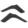 thumbnail image 5 of 2 pegatinas decorativas para volante de gamuza para Serie 3 G20 G28 2018-2021, color gris oscuro, 5 of 5