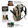 thumbnail image 5 of FORMRS Kids School Backpack Elementary Student Unisex Travel Bookbag with Reflective Stripes, Floral Blooms, 5 of 7
