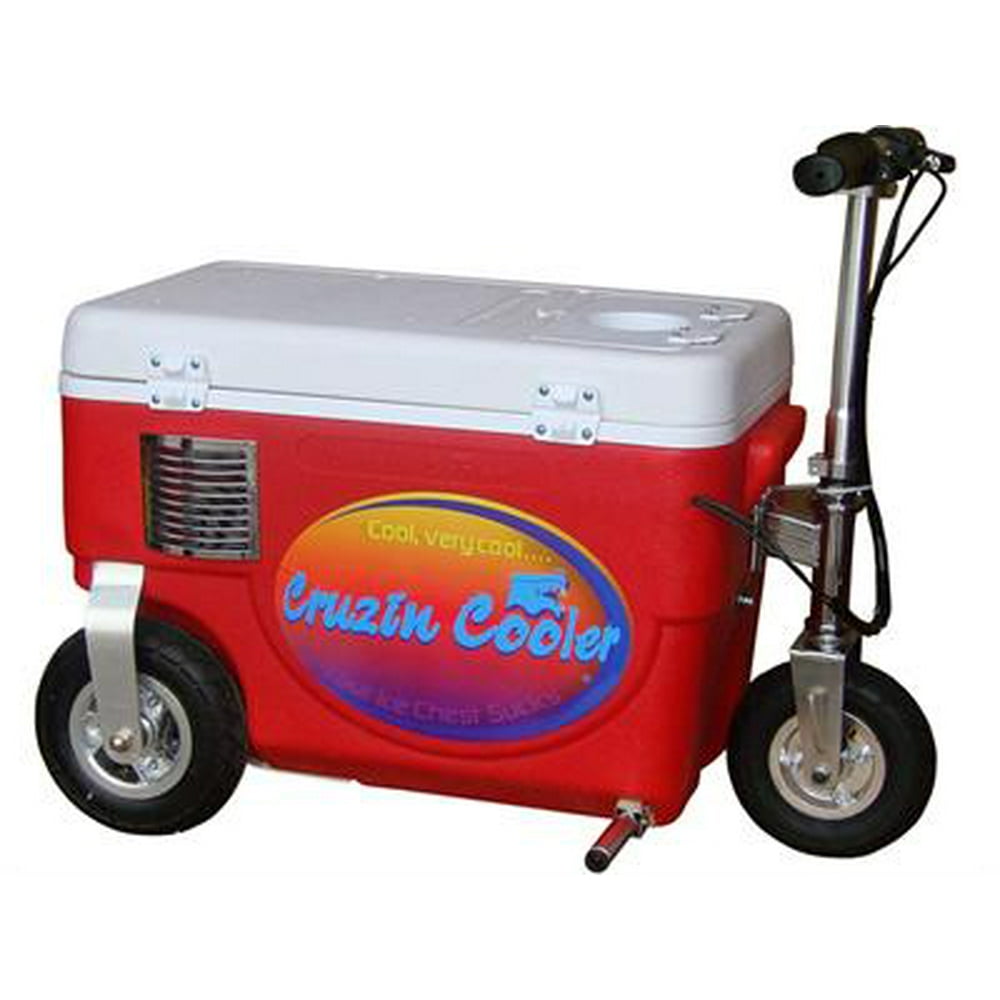 Cruzin Cooler 1000W Scooter, Red